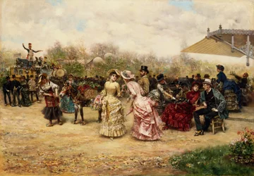 I venditori di fiori, 1883